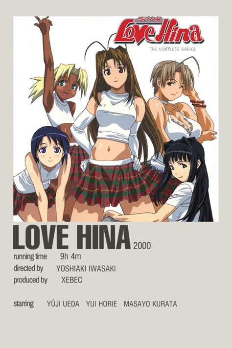 Love hina polaroid poster minimalist Love Hina Manga, Best Girly Movies, Best Family Halloween Costumes, Anime Recs, Japanese Animated Movies, Girly Movies, Good Anime Series, Anime Suggestions, Polaroid Poster