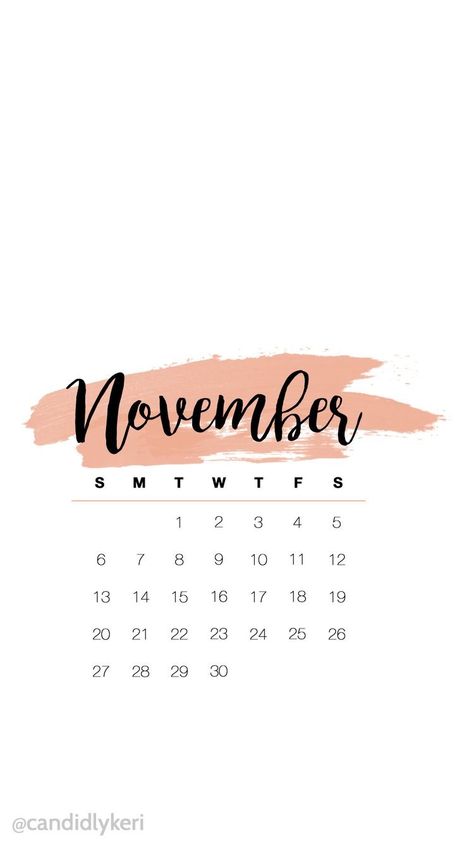 ONE YEAR 2016 Iphone Wallpaper November, November Backgrounds, Wallpaper November, 2016 Wallpaper, Calendar November, November Wallpaper, Make A Calendar, November Calendar, Pink Wallpapers