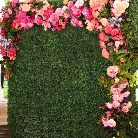 Search For Realistic Artificial Plants and Grass Backdrop Panels Here at efavormart. Buy Faux Grass Wedding Backdrops, Artificial Greenery Wall Mats, Fake Grass Wall Mats, and more! Boxwood Hedge Wall, Artificial Grass Wall, Green Grass Background, Grass Backdrops, Selfie Wall, Boxwood Hedge, Grass Background, Grass Wall, Faux Grass