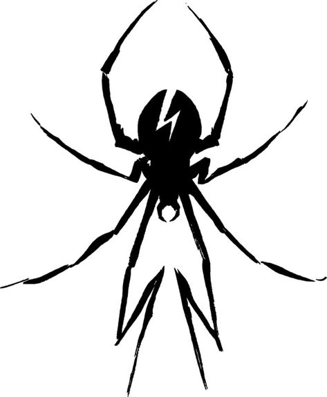 Danger Days Spider, Tatuaje Studio Ghibli, Danger Days, Spider Tattoo, Black Parade, Emo Bands, My Chemical, Piercing Tattoo, First Tattoo