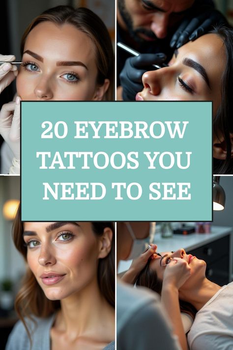 20 Eyebrow Tattoos You Need to See Tattoo Eyebrows Before And After, Eyebrow Tattoos For Women, Bad Eyebrow Tattoo, Tattooed Eyebrows, Cosmetic Tattoo Eyebrows, Eyebrow Before And After, Tattoo Eyebrows, Eyebrow Tattoos, Bad Eyebrows