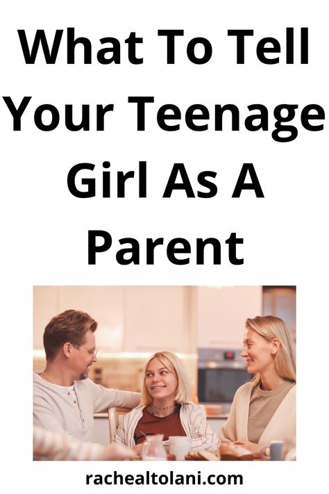 What to tell your teenage girl as a parent. Physically A Teenage Girl, Being A Teenage Girl, Teenage Daughter Problems, Talking To Teenage Daughter, Teenage Struggles, Girl Needs, Teenage Girls, Girl Face, Parenting Tips