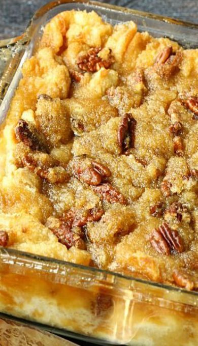 Pecan Pie Bread Pudding Recipe, Pecan Pie Bread, Pecan Pie Bread Pudding, Pecan Pies, Pane Dolce, Southern Desserts, Bread Pudding Recipe, Sunday Breakfast, Crumpets