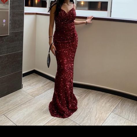 Red Sparkle Dress Prom, Red Sparkly Formal Dress, Red Glittery Prom Dress, Marron Prom Dress, Red Sparkle Prom Dress, Mermaid Tail Prom Dress, Red Sparkly Prom Dresses, Red Glittery Dress, Red Sparkly Prom Dress