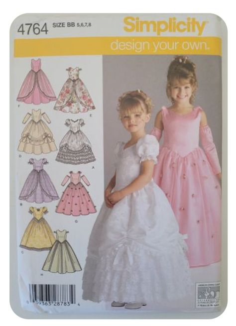 Flower Girl Dress Patterns, Flower Girl Dress Pattern, Girls Dress Pattern Free, Toddler Flower Girls, Dresses By Pattern, Mix Match Outfits, Childrens Sewing Patterns, Girls Special Occasion Dresses, Toddler Flower Girl Dresses