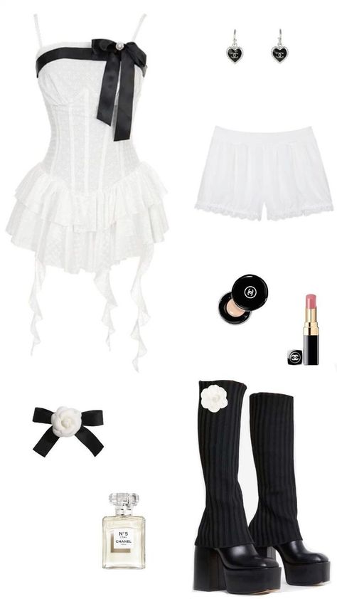 Chanel Fall Outfit, Vmas Outfit Idea, Shop Look Outfits Kpop, Fancy Twice Outfits, K Pop Stage Outfits Ideas, Kpop Stage Outfits Polyvore, K Pop Outfits Stage, Blackpink Stage Outfits, Performance Outfit Ideas