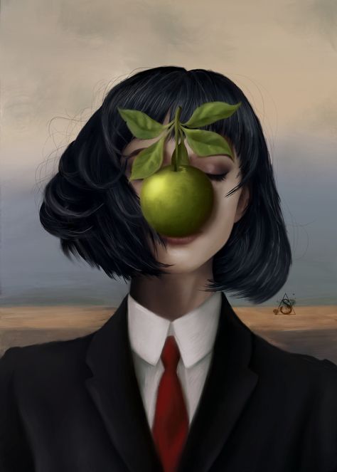 Inspired by the son of man, Magritte The Son Of Man Magritte, Rene Magritte Son Of Man, Magritte Son Of Man, Rene Magritte Art, Magritte Art, Son Of Man, René Magritte, Rene Magritte, The Son Of Man