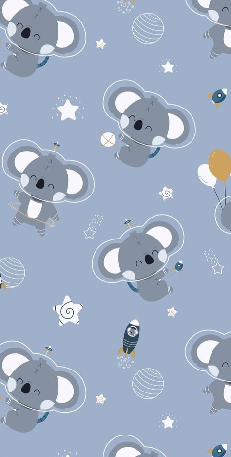 Koala Cartoon Wallpaper, Koala Aesthetic Cartoon, Koala Bear Wallpaper, Koala Wallpaper, Minion Wallpaper Iphone, Koala Cartoon, Chat Wallpaper Whatsapp, Koala Drawing, Duck Wallpaper