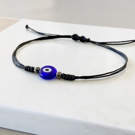 Evil Eye Bracelet For Men, Wristband Diy, Bracelet For Boys, 2024 Accessories, Amulet Bracelet, Beautiful Anklet, Beads Ideas, Diy Jewelry Unique, Protection Bracelet