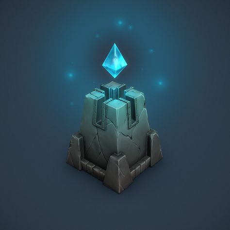 Tower Defense Game, Magic Tower, Props Concept, Environment Props, Arte Punk, Props Art, Isometric Art, Tower Defense, Game Props