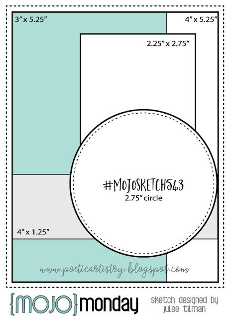 Mojo Monday 543 Mojo Monday Card Sketches With Measurements, Mojo Monday Sketches With Measurements, Mojo Monday Card Sketches, Retro Sketches, Kristie Marcotte, Card Sketches Templates, Paper Play, Card Magic, Sunflower Cards