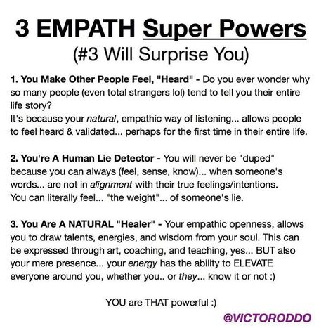 Victor Oddo on Instagram: “Are you aware of the POWER you possess? #empath #empaths” Super Empath, Empath Traits, Empath Abilities, Alpha Waves, Mindset Matters, Intuitive Empath, Spiritual Awakening Signs, An Empath, Manifestation Miracle