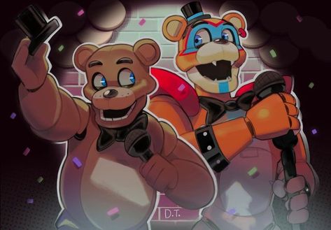 Glamrock Freddy Fanart, Security Breach Fnaf, Walton Files, Glamrock Freddy, Fnaf Freddy, Animatronic Fnaf, Fnaf Movie, Fnaf 1, Fnaf Comics