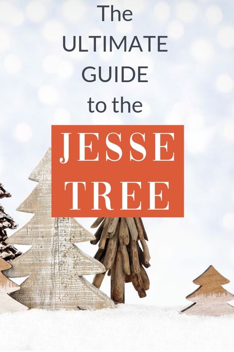 Jesse Tree Ideas, Jesse Tree Display Ideas, Advent Ideas For Families, Diy Jesse Tree, Advent Jesse Tree, Simple Jesse Tree Display, Jesse Tree Ornaments Diy, Jessie Tree Advent, The Jesse Tree