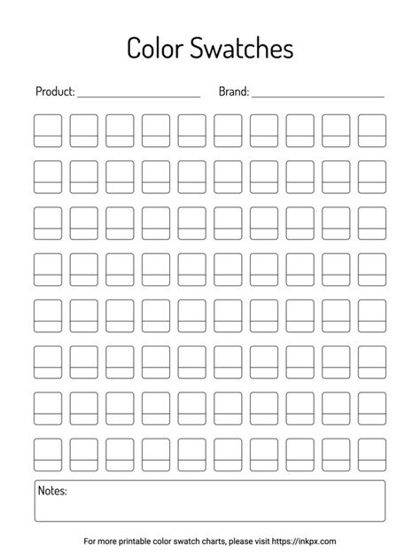 Swatch Sheet Printable, Color Swatches Template, Free Printable Blank Color Swatch Chart, Swatch Card Template, Marker Swatch Template, Color Swatch Chart Blank, Color Chart Template, Handwriting Paper Kindergarten, Swatch Template Color Palette Template Blank, Colour Swatch Template, Swatch Sheet Printable, Free Printable Blank Color Swatch Chart, Color Swatches Template, Swatch Card Template, Marker Swatch Template, Color Swatch Chart Blank, Color Chart Template