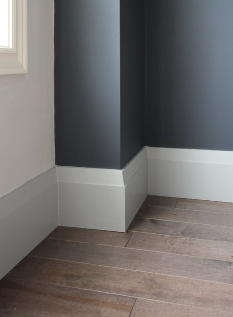 New Very Square Baseboards from Metrie | Main Floor Renovation | House by the Bay Design Square Baseboards, Flat Baseboards And Trim, Modern Farmhouse Baseboards, Baseboard Trim Ideas, Modern Baseboards And Trim, Baseboards And Trim Ideas, Farmhouse Baseboards, Trim Molding Ideas, Arizona Kitchen