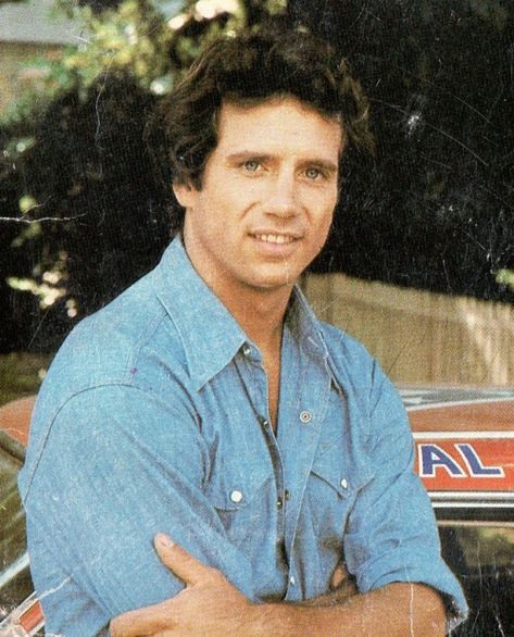 Tom Wopat - Luke Duke Luke Duke, Tom Wopat, Dukes Of Hazard, General Lee, Denim Button Up, Button Up Shirts, Hollywood, Quick Saves, Nature