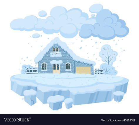 Natural Disaster, Flat Vector Illustration, Flat Vector, Snow Storm, Natural Disasters, Transparent Png, Winter Season, Independence Day, Vintage Art