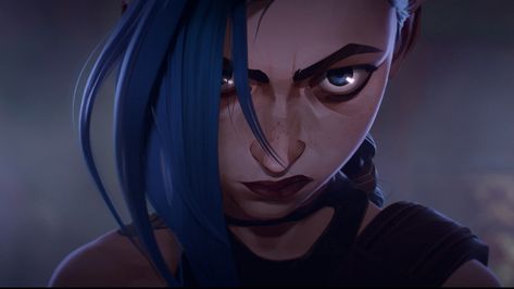 Inside Arcane, Netflix’s animated prequel show that builds on League of Legends' lore | TechRadar Jinx League Of Legends, Blue Hair, League Of Legends, Hd Wallpaper, Hair, Blue