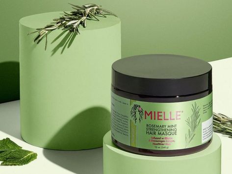 Mielle Rosemary Mint, Strengthening Hair, Mint Hair, Hair Masque, Hair Masks, Rosemary Mint, Rosemary Oil, Stimulate Hair Growth, Beauty Bay