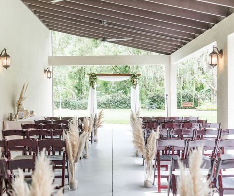 Patio Wedding, Ranch Wedding Venue, Florida Wedding Venues, Forest Background, Plan B, Bridal Inspo, Rain Or Shine, Ranch Wedding, Patio Area