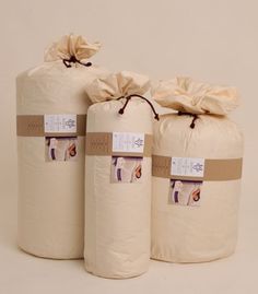 Sheet Packaging, Pillow Packaging, Eco Friendly Bedding, Honey Packaging, Linen Bedspread, Grey Linen Bedding, Bed Linen Design, Eco Packaging, White Linen Bedding