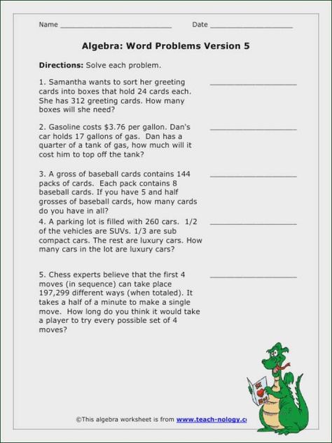 Nice Algebra 1 Word Problems Worksheet With Answers Worksheets for all Download and Worksheets of  Check more at http://fronteirastral.com/algebra-word-problems-worksheet/ Writing Algebraic Expressions, Evaluating Algebraic Expressions, Problem Solving Worksheet, Algebra Problems, Math Expressions, Algebraic Expressions, Word Problem, Word Problem Worksheets, Math Words