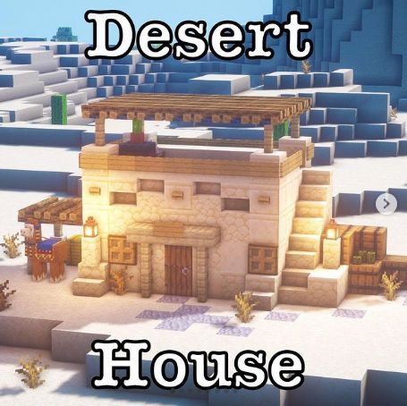 Minecraft Desert House, Minecraft Desert, Desert Village, Sand House, Dessert House, Minecraft Seeds, Minecraft Theme, Desert Ideas, Building Inspiration