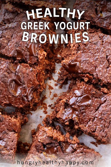 Greek Yogurt Brownies Healthy, Healthy Desserts Using Greek Yogurt, Recipes Using Greek Yogurt Baking, Low Saturated Fat Desserts, What To Do With Greek Yogurt, Low Carb Greek Yogurt Recipes, Baking With Greek Yogurt Recipes, Recipes With Vanilla Greek Yogurt, Healthy Yogurt Desserts