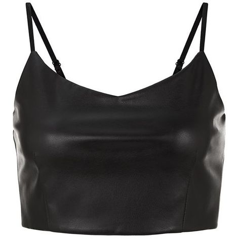 Black Leather-Look Crop Top (50 BRL) ❤ liked on Polyvore featuring tops, evening tops, holiday tops, black top, v neck crop top and black evening tops V Neck Crop Top, Evening Tops, Holiday Tops, Tops Black, Neck Crop Top, Top 50, Black Top, V Neck Tops, Rebecca Minkoff Hobo