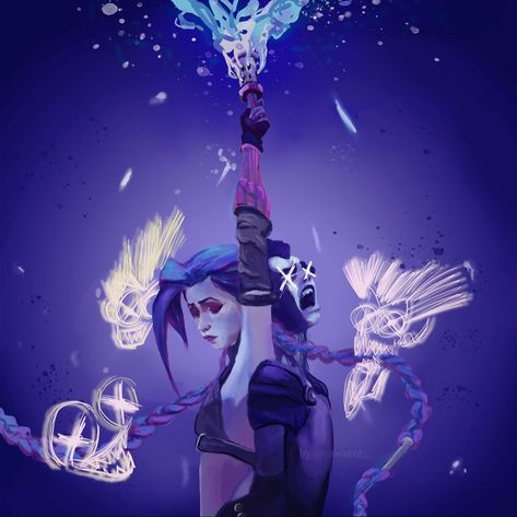 Jinx Core, Jinx Aesthetic, Arcane Aesthetic, Instagram Layouts, Spanish Inquisition, Arcane Jinx, Catty Noir, Jinx League Of Legends, League Of Legends Characters