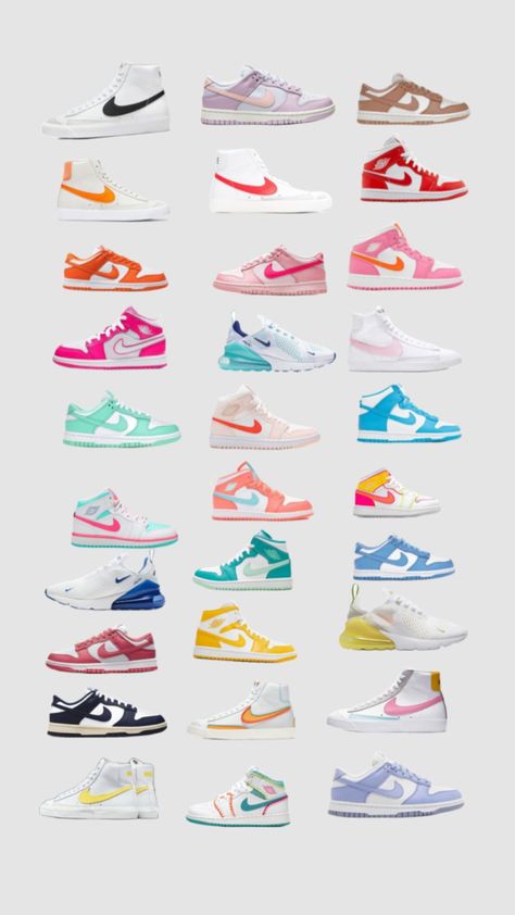 Cute Nike Shoes Dunks, Back To School Shoes Nike, Cute Back To School Shoes, Shoes To Get, Παπούτσια Nike Free, Shoes Preppy, Buty Marki Nike, Boty Nike, Back To School Shoes