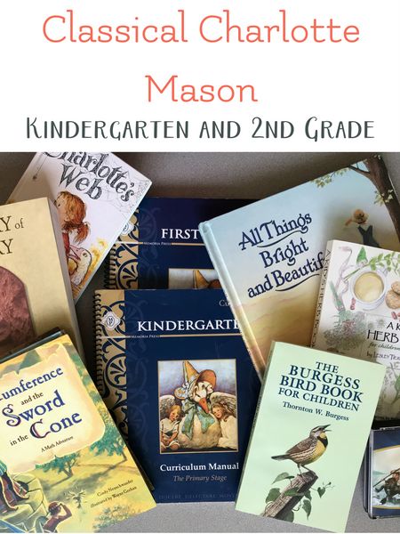 classical charlotte mason homeschool curriculum for kindergarten and 2nd grade Charlotte Mason Kindergarten, Curriculum For Kindergarten, Charlotte Mason Preschool, Charlotte Mason Curriculum, Kindergarten Homeschool Curriculum, Charlotte Mason Homeschool, Homeschool Education, Classical Education, Homeschool Inspiration