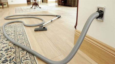 Central vacuum systems or CVS systems as they are known provide the ultimate in vacuuming efficiency and ease, find out all about them in our handy guide: #diy #DIYDoctor Vacuum Cleaner Storage, Water Vacuum, Central Vacuum System, Domestic Cleaning, Portable Vacuum, Central Vacuum, Canister Vacuum, Best Vacuum, Power Unit