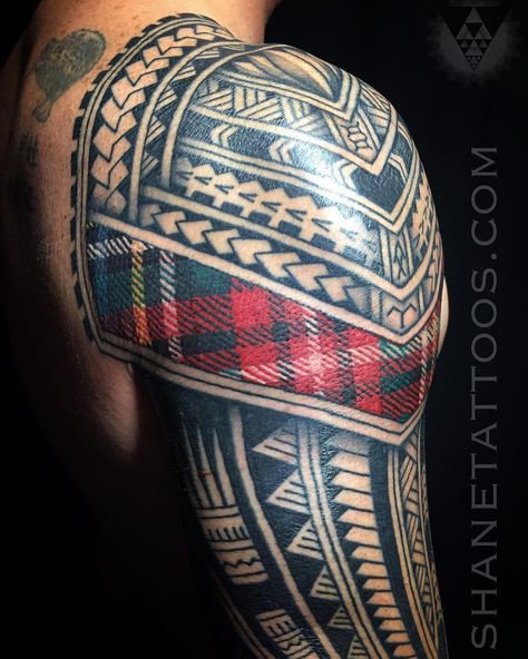 Shane Gallagher Coley on Instagram: “Scottish/Polynesian” Scottish Tattoos Men, Golf Tattoo, Scottish Tattoo, Scottish Tattoos, Tattoos Men, Body Tattoos, Shoulder Tattoo, Polynesian Tattoo, Tattoos For Guys