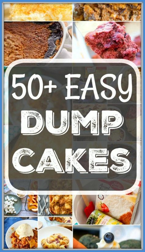 Easy Dump Cakes, Easy Dump Cake Recipes, Dessert With Fruit, Pumpkin Blueberry, Easy Dump Cake Recipe, Dump Recipes, Peach Dump Cake, Recipes Fruit, Cake Mix Desserts