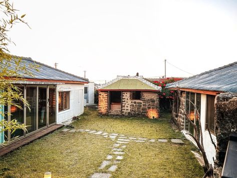 Staying in a 200-year old Jeju's traditional house. Discover Jocheonmasil Jeju House, South Korea Culture, Korea Culture, The Historian, Africa Travel Guide, Traditional Houses, Asia Travel Guide, Jeju Island, Europe Travel Guide