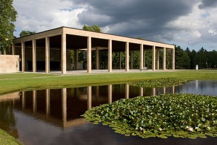 Monumental Architecture, Rammed Earth Wall, Temporary Structures, Natural Spring, Holy Cross, Traditional Architecture, Landscape Architect, Landscape Architecture, Cemetery