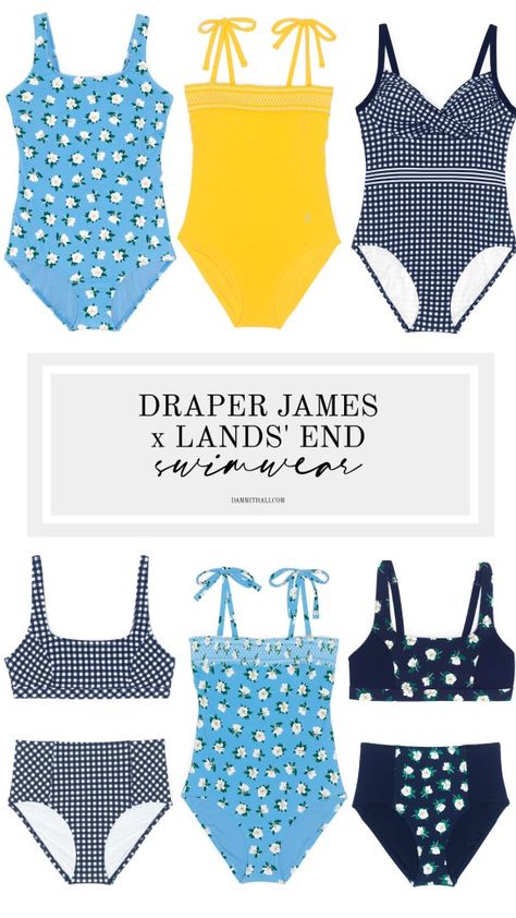 Lands End Swimwear, Vacation Prep, Draper James, Nursing Friendly, Lands End, New Moms, Bathing Suits, Women's Fashion, Swimming