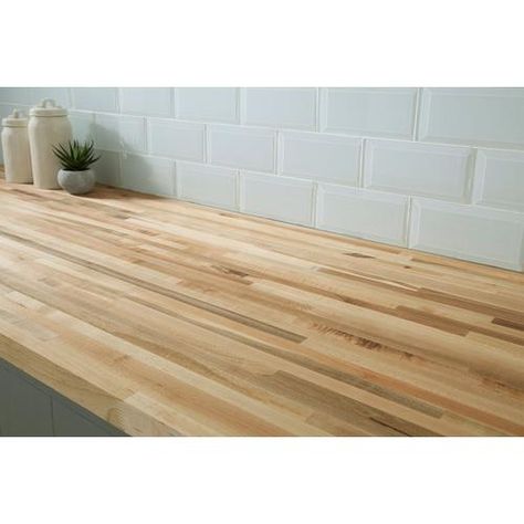 wood counter tops maple - Google Search Butcher Block Ideas, Maple Butcher Block, Butcher Block Countertop, Butcher Block Island, Butcher Block Counter, Butcher Blocks, Floor And Decor, Butcher Block Countertops, Wood Plans