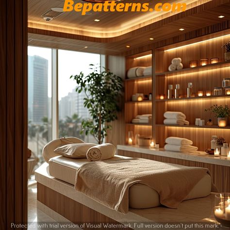 Level Up Your Sleep Space: Modern Bedroom Refresh Ideas on a Budget Spa Themed Bedroom, Zen Bedroom Decor, Luxury Spa Design, Spa Bedroom, Massage Room Design, Tranquil Spa, Home Spa Room, Wellness Room, Calming Pictures