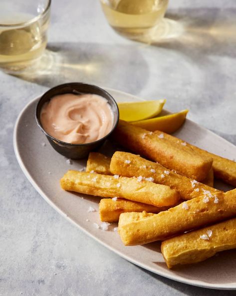 Panisse Recipe (Chickpea Fries) | Kitchn Panisse Recipe, Vegan Table, French Snacks, Chickpea Fries, Chickpea Flour Recipes, Chickpea Flour, Food 52, Vegan Dishes, Chili Recipes