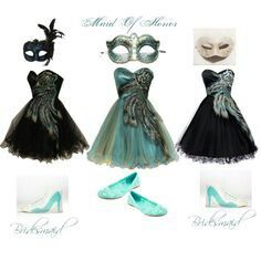 Bridesmade dresses  (masquerade wedding ) Wedding Masquerade, Masquerade Ball Outfits, Masquerade Halloween Costumes, Masquerade Dress, Dresses Halloween, Masquerade Outfit, Masquerade Theme, Masquerade Wedding, Mardi Gra