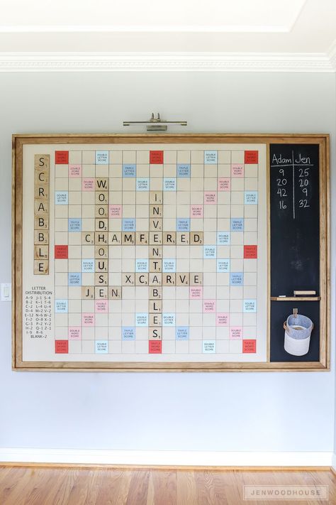 My Woodworking - Jonathan Alonso (https://www.thejonathanalonso.com) #woodworking #woodworkinglove #woodworkingclasses #woodworkingprojects #woodworkinglife #woodworkinghawaii #JonathanAlonso Wall Scrabble, Diy Scrabble, Awesome Woodworking Ideas, Scrabble Game, Woodworking Organization, Café Design, Scrabble Board, Scrabble Wall, Digital Media Design