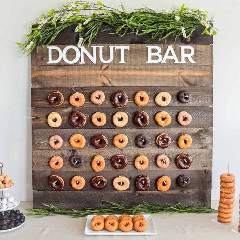 Donut Board Birthday, Doughnut Pegboard, Donut Board Diy, Donuts Board, Birthday Party Supplies Checklist, Diy Donut Bar, Diy Donut Wall, Party Supplies Checklist, Pasta Buffet