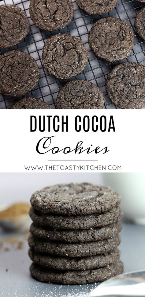 Dutch Cocoa Cookies, Archway Cookies, Dutch Cookies, Cocoa Powder Recipes, Cocoa Powder Cookies, Dutch Cocoa, Chocolate Sugar Cookies, Cocoa Recipes, Cocoa Cookies