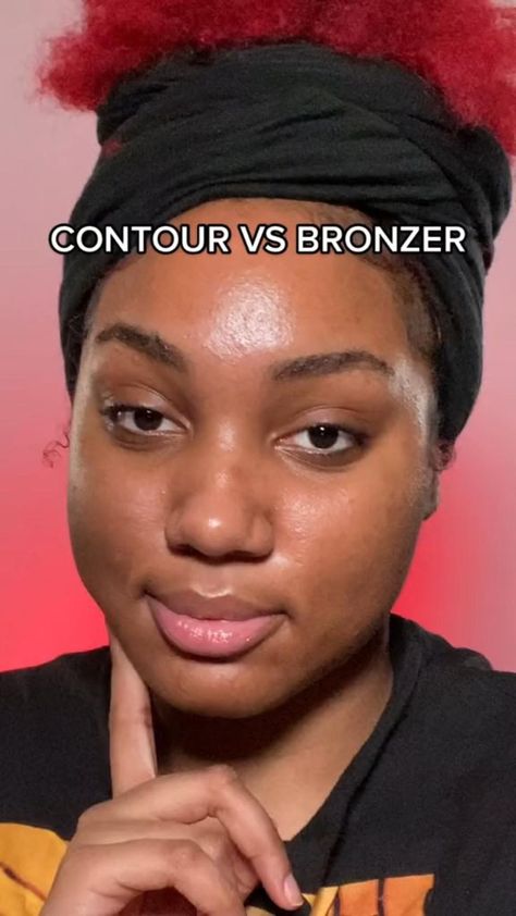 CONTOUR VS BRONZER | MAKEUP FOR BEGINNERS | MAKEUP TIPS | MAKEUP TUTORIAL in 2022 | Natural makeup, Makeup routine, Makeup tips Contour Bronzer And Highlight, Bronzer For Brown Skin, Bronzer Dark Skin, Bronzer For Black Women, How To Use Bronzer, Makeup Without Contour, Bronzer For Dark Skin, Contour Vs Bronzer, Bronzer Vs Contour