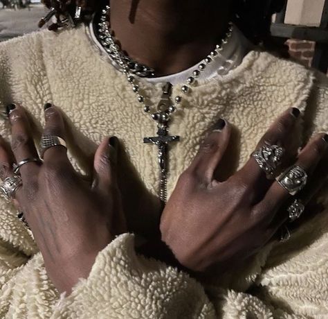 #archive I'm With The Band, Afro Punk, Dope Jewelry, Funky Jewelry, A Cross, Dream Jewelry, Jewelry Inspo, Fashion Killa, Look Cool