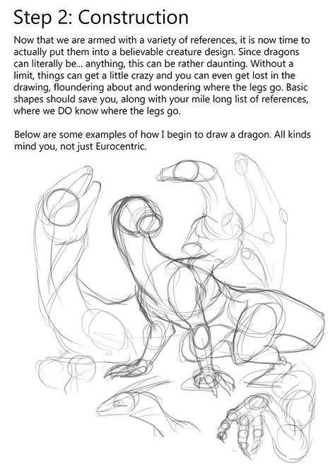 mudora: “ How to Dragon, Tumblr Edition, part 1. ” Dragon Poses Reference Drawings, Dragon Art Reference, Dragon Drawing Tutorial, Study Sketches, Drawing Notes, Animal Tutorial, Dragon Poses, Drawing Dragon, Dragon Anatomy