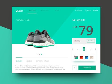 :: 6/10 Sketch Freebies Resource ::  Halo, this my 6th shot for my freebies sketch resource.  And today, is time for website store / e-commerce for footwear and shoe. And i took the sample for Asic... Mini Site, Product Card, Card Ui, Best Landing Pages, Shop House Ideas, Mobile Ui Design, Website Design Layout, Logo Vintage, Ui Design Inspiration